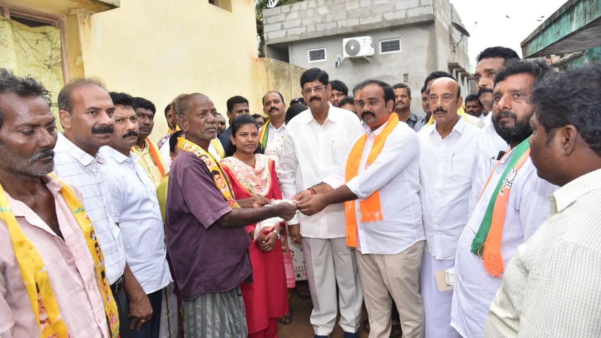 2.98 lakh beneficiaries receive NTR Bharosa pensions in Nellore